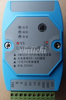 

1 road 0-5V voltage output generator transmitter photoelectric isolation 485 MODBUS RTU 0-5V protocol