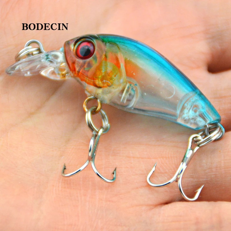 Fishing Lures Wobbler Lure Artificial Bait Peche For Fish Small Hard Crankbaits With Hooks Tackle Crank Bait 4.5cm-4g Sea (5)