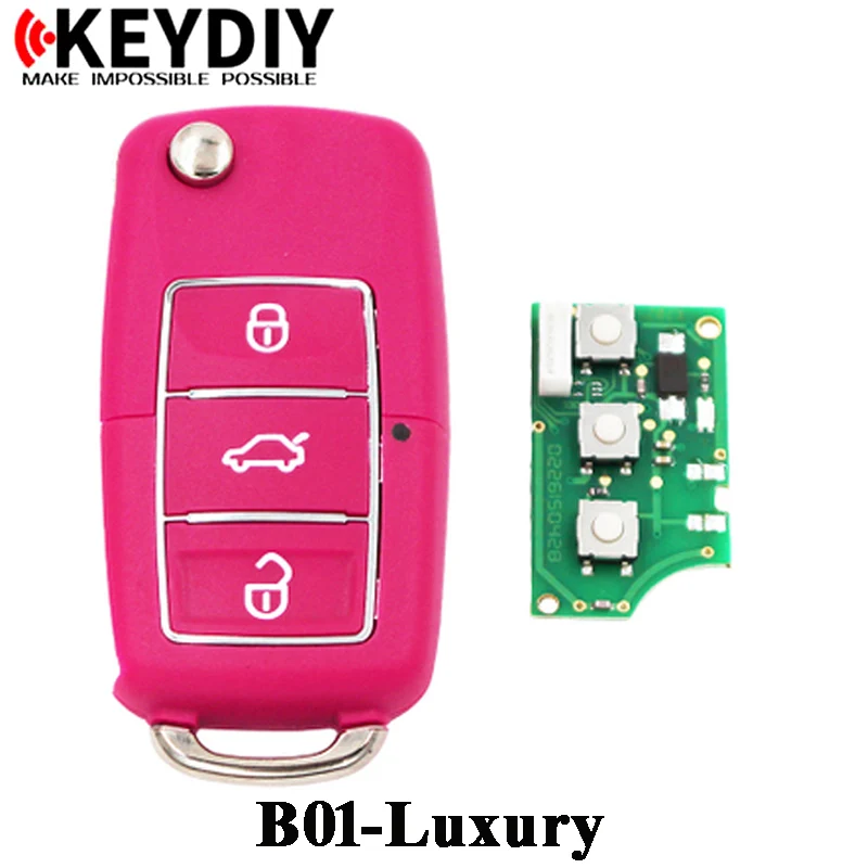 

Pink color B01-luxury Car key generater,Colorful KEY DIY remote, KD-X2 remotes, KD900 MINI KD remote key generator