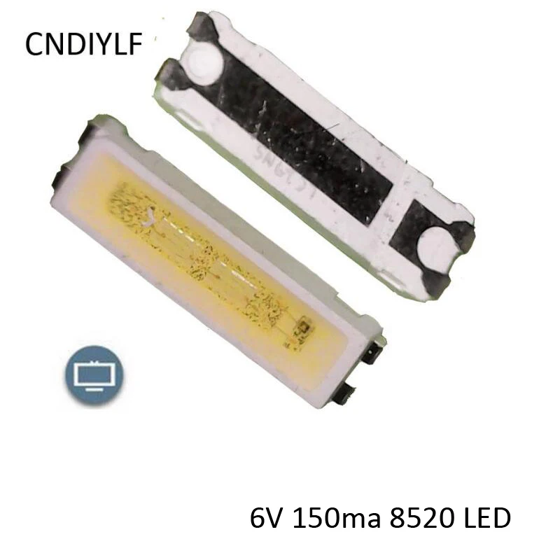 

For smd lg backlight 8520 tv led smd 6v 150ma 11000k led backlight lcd led tv8520 led de retroiluminacion para tv lg100%Tracking