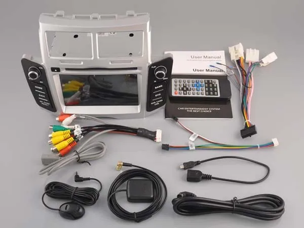 Best Car Gps Dvd Head Unit Radio for Toyota Yaris 2007-2011 Navigation Phone Mirror Link HD Multimedia 3G WIFI DVR SWC After Market 12