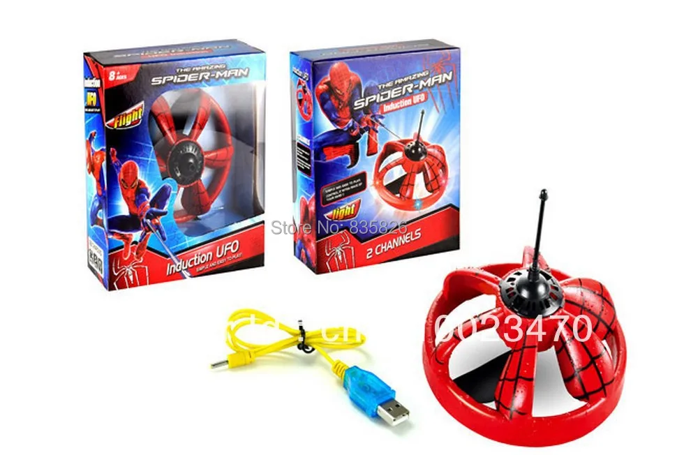 flying spiderman toy