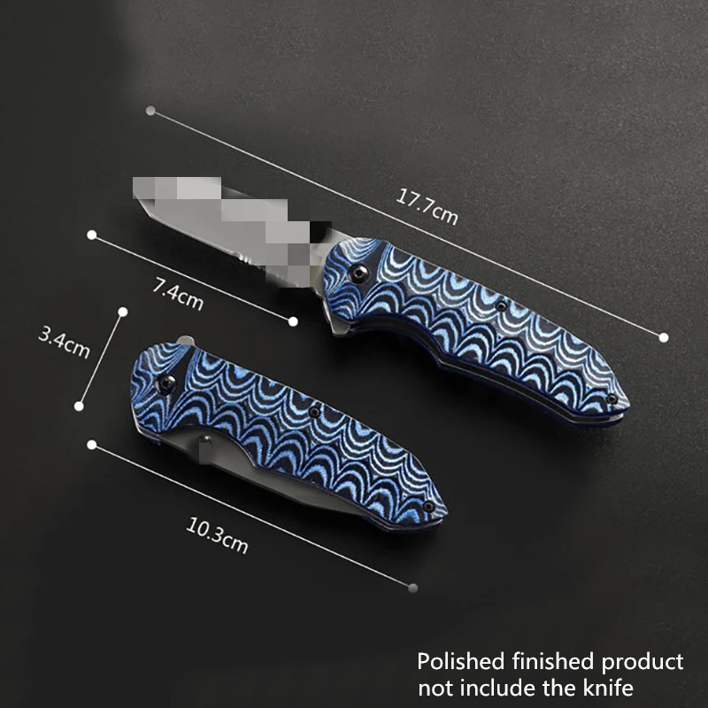 Folding Pocket Knife Handle Color paper Micarta Knife handle scale blanks Shank Cover Case Material folding knife accessories knife handle spacer material
