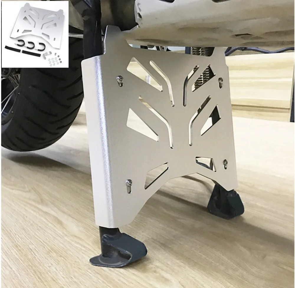 Engine Guard Skid plate Centerstand Extension Plate Center Stand