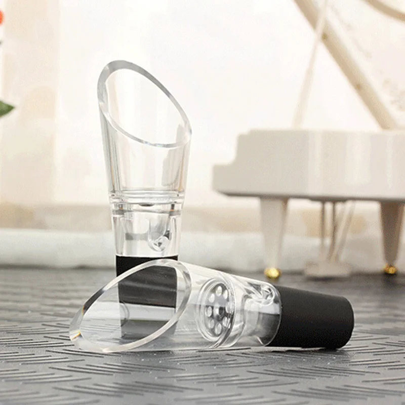 Acrylic Wine Decanter Quick Aerating funnel shaped Red Wine Whiskey