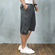 Мужские шорты Карго Летние повседневные карманные шорты Masculino мужские джоггеры комбинезон военные короткие брюки плюс размер 5XL треники 3,22