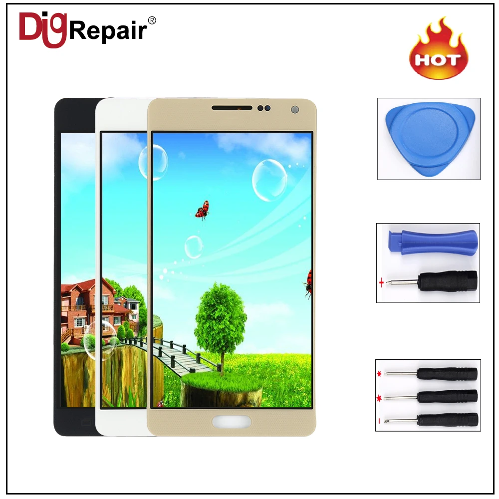 

For Samsung Galaxy A5 2015 A500 A500F A500M A500Y LCD Display Touch Screen Digitizer Assembly Replacement Parts tool a500f lcd