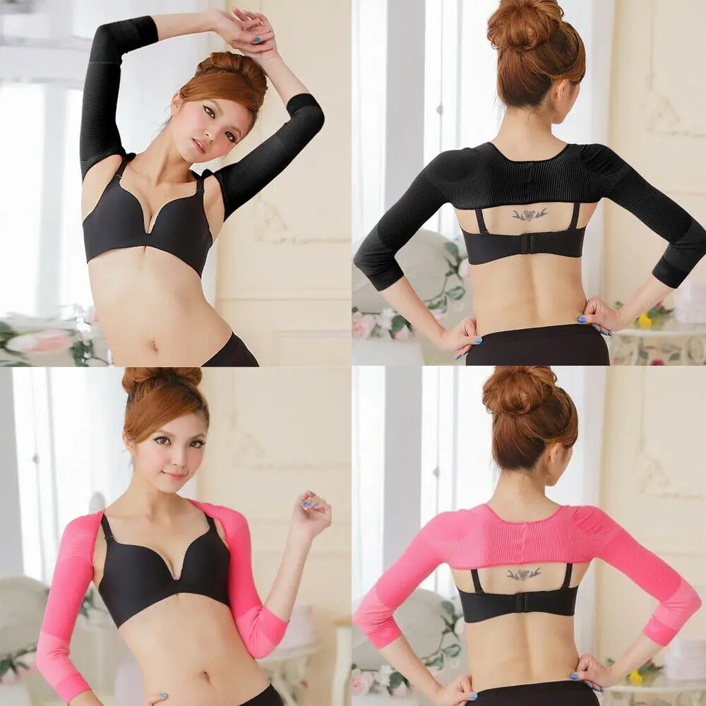 

Women Seamless Arm&Thigh Shaper Slim Upper Sleeves Compression Posture Corrector