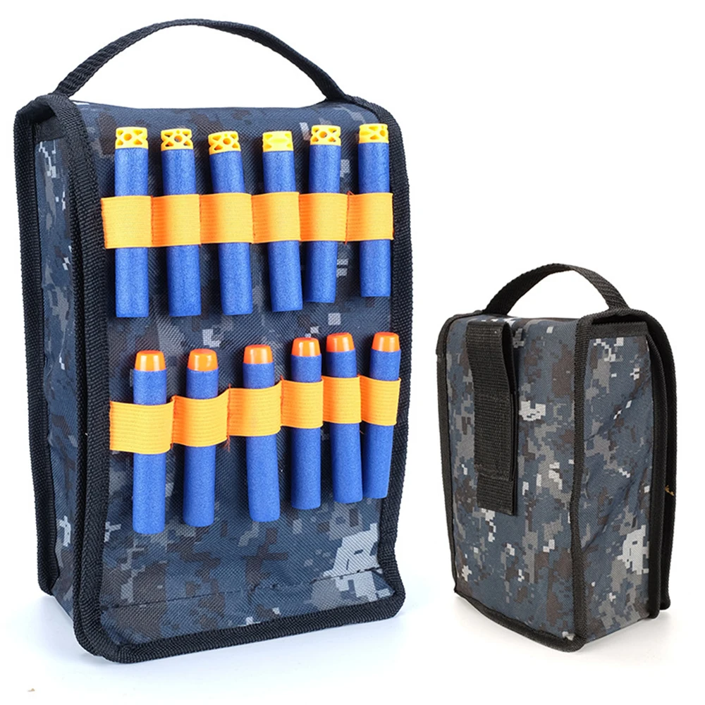 

2019 Tactical Pouch Darts Bullet Storage Equipment Bag Oxford Cloth Carry Case for NERF N-Strike 15*9*23cm