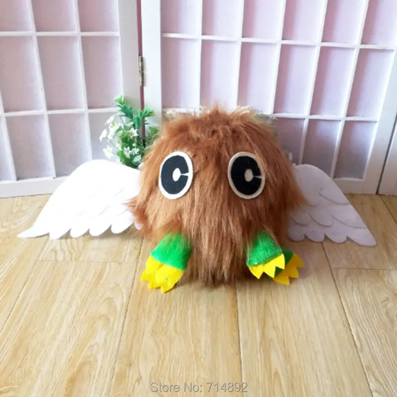 Kuriboh плюшевая анимэ кукла Yu Gi Oh! Юги Муто monster card toy YU GI OH AIBO Косплей 35 см Высокое