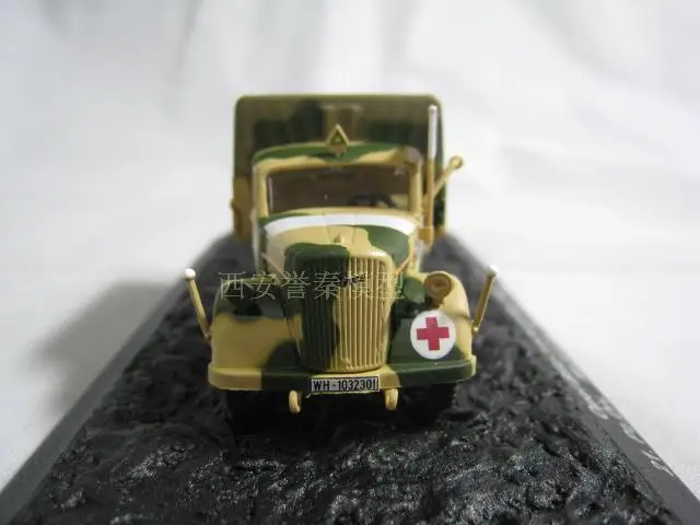 IXO 1/72 масштаб военная модель игрушки Opel Blitz 3,6-36 s Kfz.305 грузовик скорой помощи литой металлический автомобиль модель игрушки для подарка/коллекции