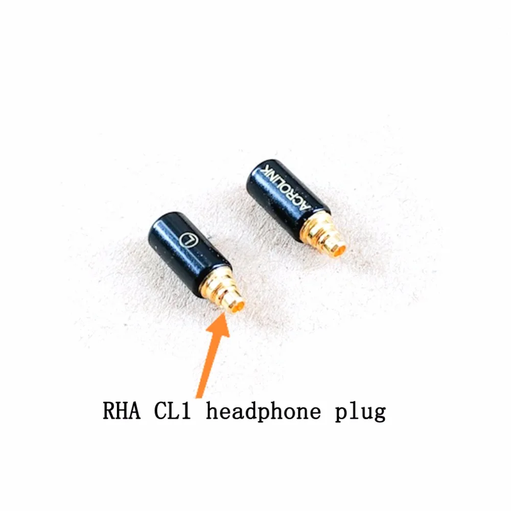 Haldane разъем для наушников для RHA CL1 N5005 штекер для MMCX Женский адаптер конвертер