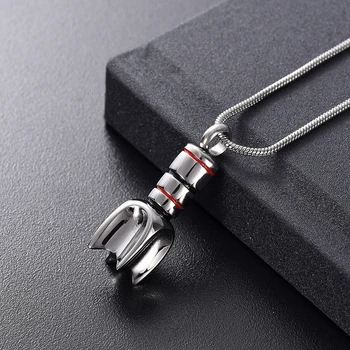 

KSJ10525 Newest, Custom Design Funeral Urn Ashes Holder Keepsake 316L Stainless Steel Cremation Jewelry Men Women