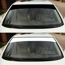 140 cm * 20 cm Fahrzeug Sonnenschirm Dekorative Aufkleber Sonnenschirm Bord Fahrzeug Windschutzscheibe Banner Sonnenschirm Bord Vinyl Wasserdicht