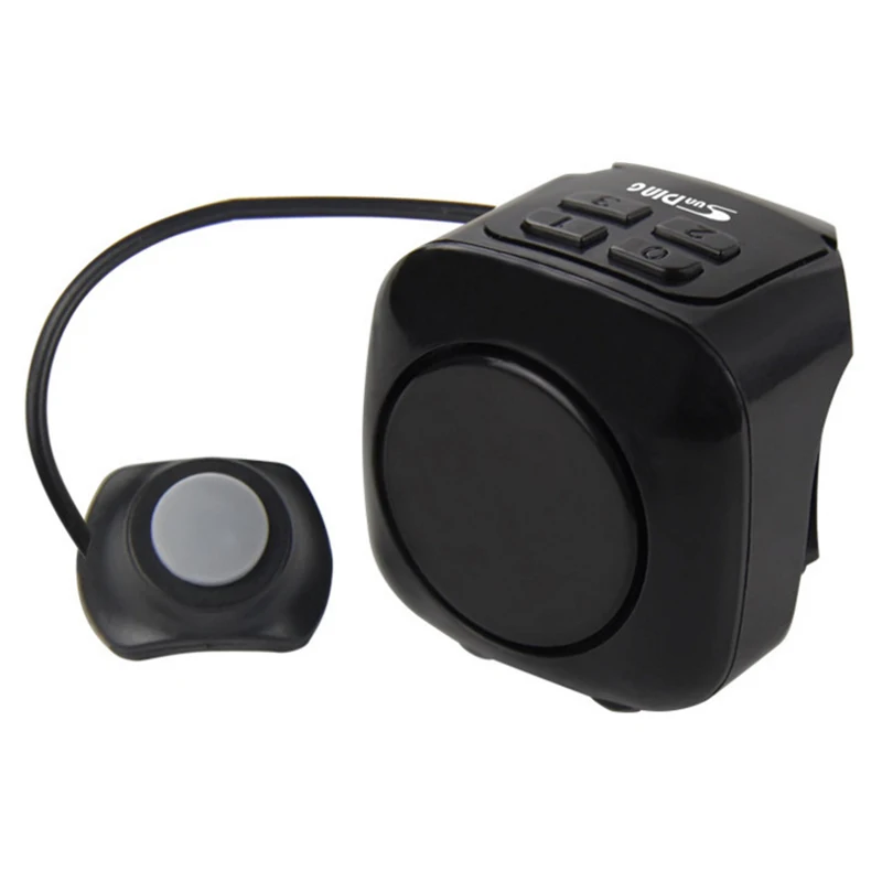 Bicycle Bell Professional Cycling Handlebar Super Loud Electronic Horn Waterproof Strong Siren Warning Safety Bike Alarm PA0111 (7)