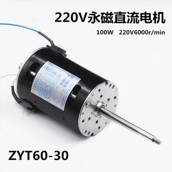 

ZYT60-30 high efficiency 220V permanent magnet DC motor 220V6000 to 100W silent motor