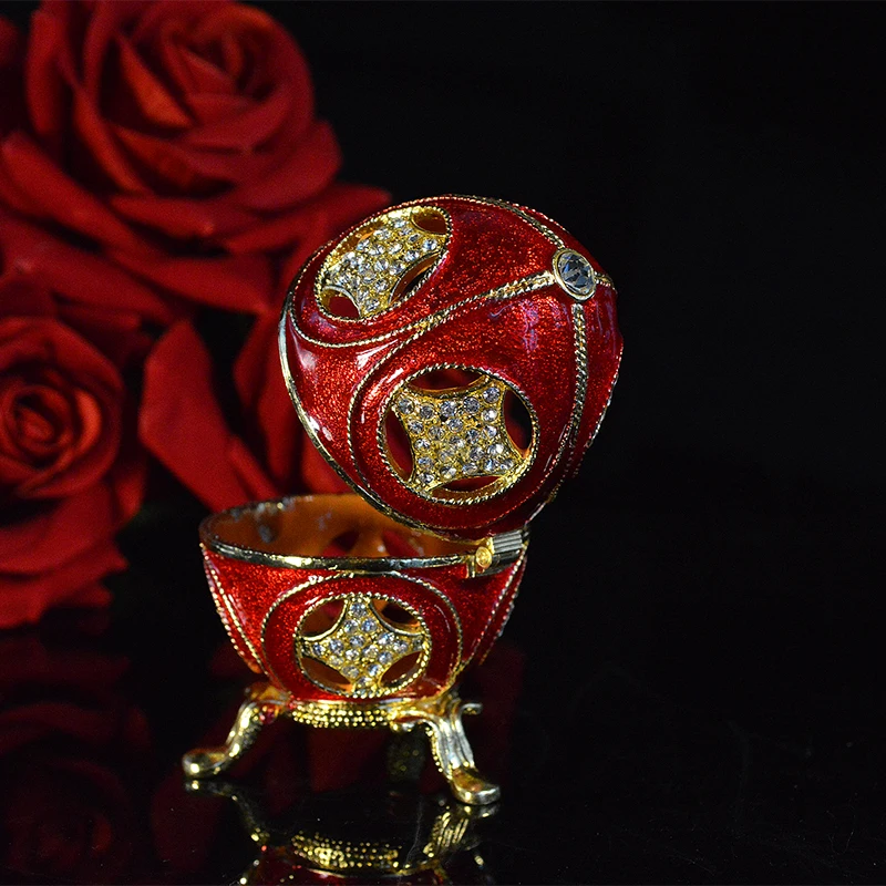 QIFU Европа народное искусство эмаль qifu Faberge яйцо Новогодний подарок