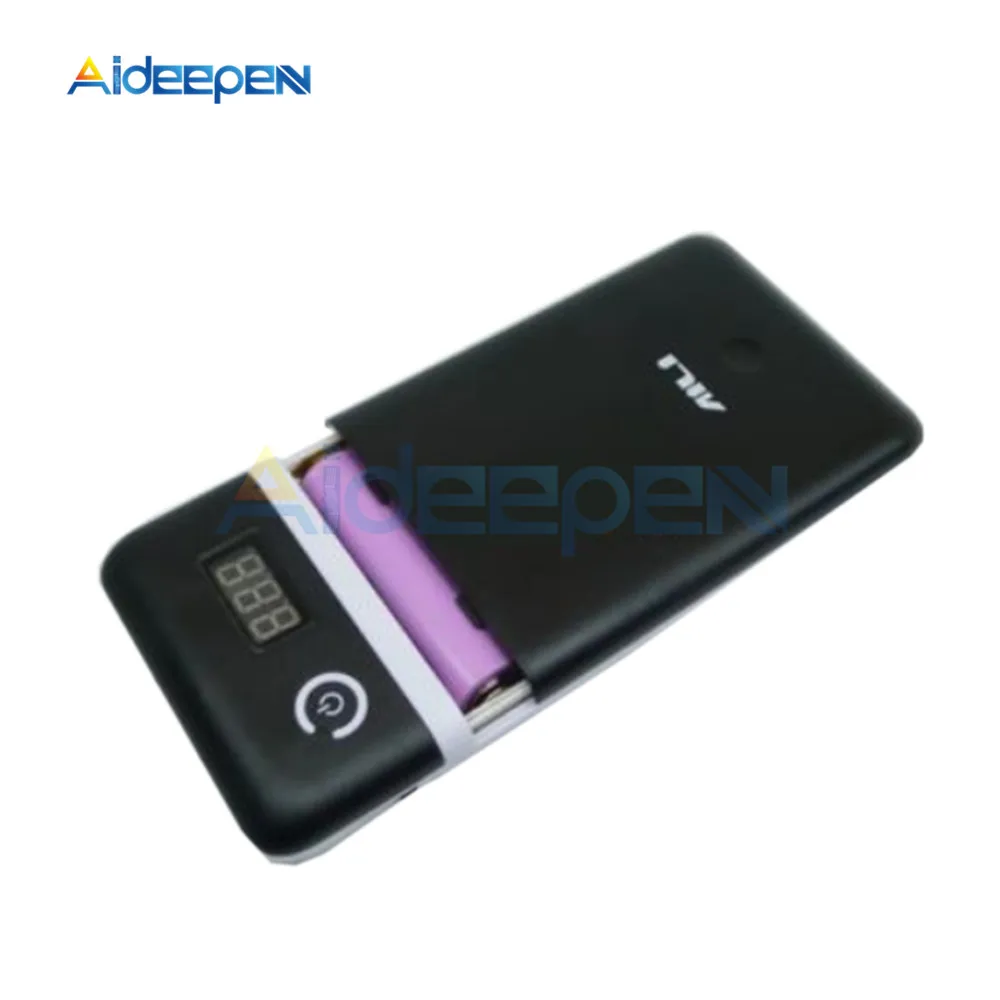 Carregador de Bateria Banco de Energia v para 19v Móvel Cobrando Módulo 5 V-21 Laptop 5v Telefone Preto 18650 3.3a 4 18650 Carregador de Bateria Banco de Energia