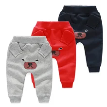 Штаны для маленьких мальчиков и девочек Однотонные флисовые детские весенние штаны с рисунком для малышей штаны для отдыха с героями мультфильмов штаны для новорожденных