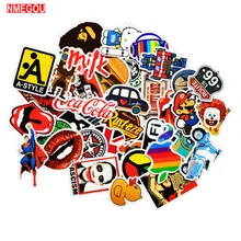 50pcs Laptop Sticker for Surface Pro 4 5 Ipad Air 2 Mini Tablet Notebook for Travel Box Car Xiaomi Tv Netbook Vinyl Stickers