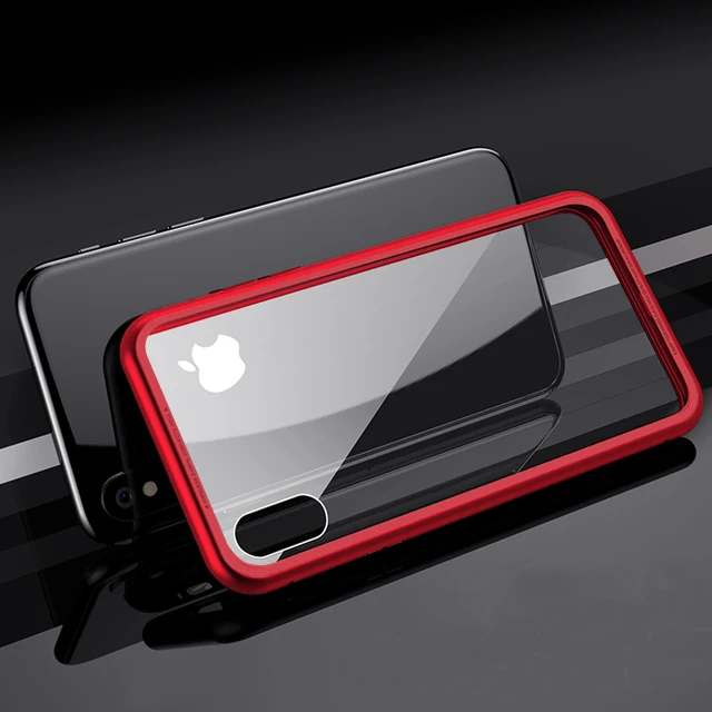 YUETUO luxury 360 magnetic phone bumper,etui,capinha,coque