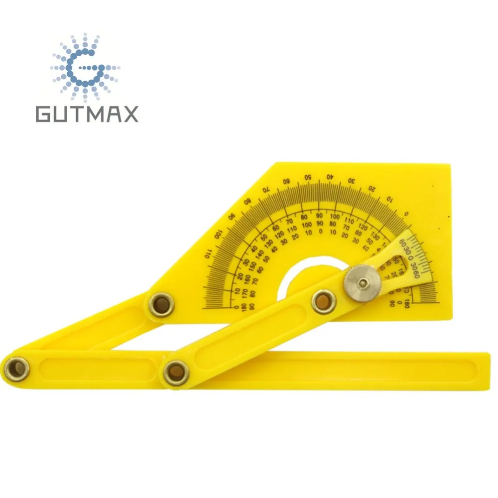

Multful Plastic Protractor Angle Ruler 180 Degree Folding Measuring Instruments Tool HY112