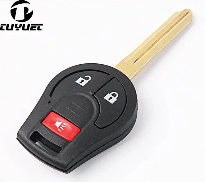 Nissan remote key shell Key Blanks 2+1 Buttons (6)-1