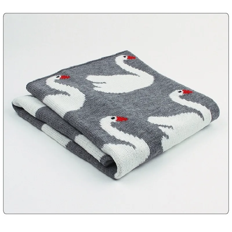 

Baby Blanket Newborn Super Soft Infant Kids Goose Monthly Blankets knit Infantil Swaddle Children Bedding Toddler Towel Cobertor