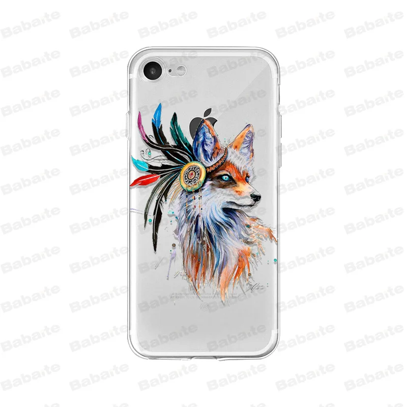 Animal dog cat fox flamingo watercolor