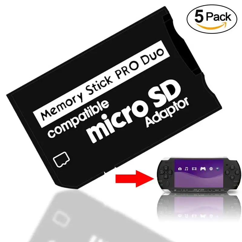 Ingelon Memory Stick Duo Card Reader Micro SD адаптер кардридер для sony Оборудование для psp MS Micro sd до Memory Stick Pro duo адаптер