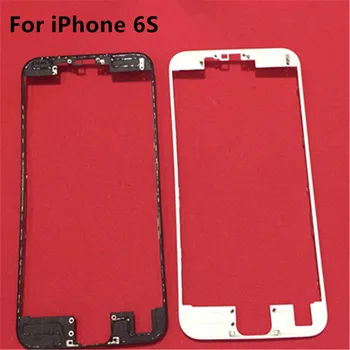 

10pcs/lot Front frame with hot glue For iPhone 6S 4.7'' LCD Touch Screen Assembly Middle Frame Bezel screen holder Housing