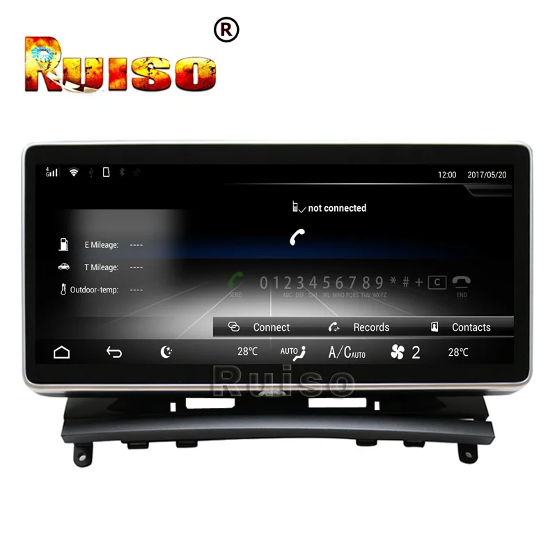 Top FOR Benz C class C180 C200 C220 C250 C300 C320 CDI C63 2008-2010 Android 7.1 Car DVD player gps audio stereo ips screen Monitor 3