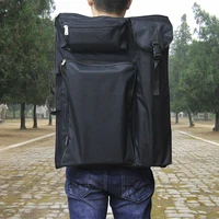 4K Black Oxford Waterproof Sketch Drawing Board Bag Travel Shoulder Carrying Sketchpad Bag 1