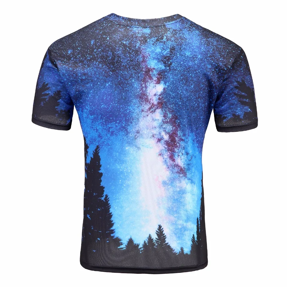 

2018 New Outdoor Sports Round Neck Men T-shirt Fashion Casual Style Short Sleeve Multi Color Male Cartoon for summer season