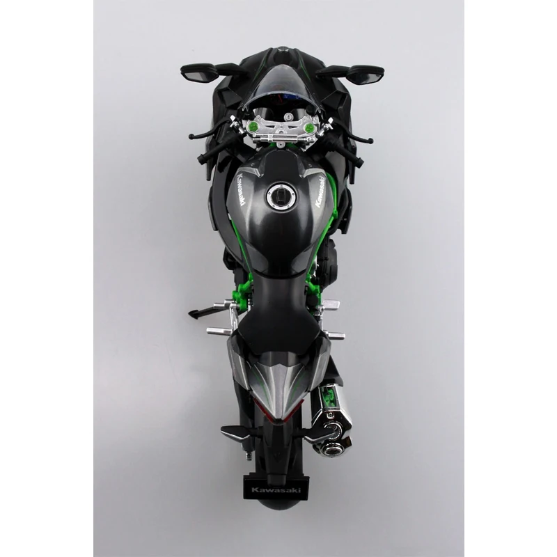 OHS Aoshima 104569 1/12 Ninja H2R Street Ver. Масштаб готовой литья под давлением мотоциклов Модель