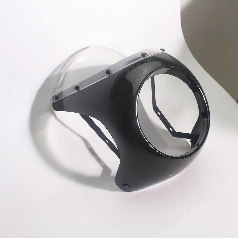 Universal 7Inch Motorcycle Headlight Fairing Windshield Protective