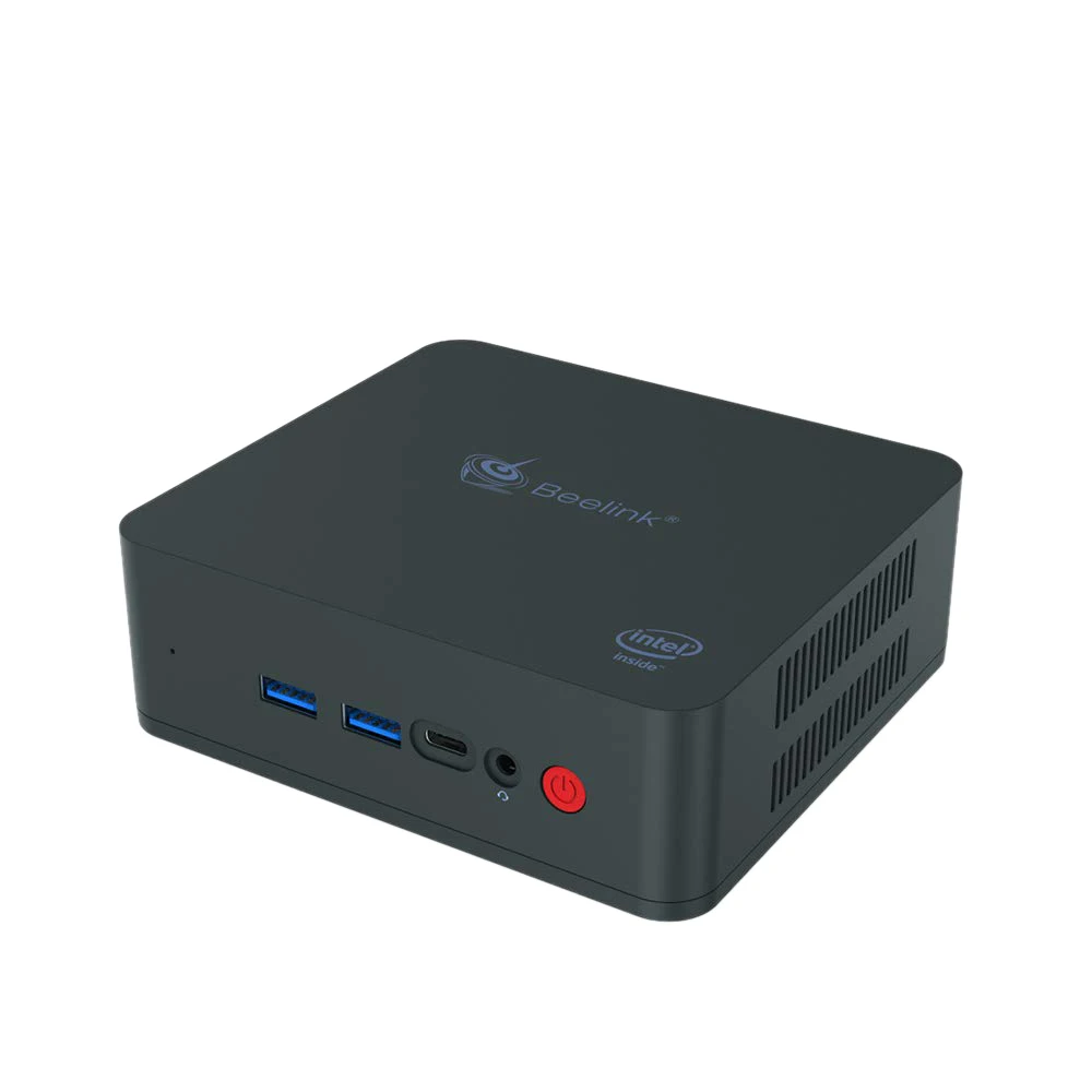 Beelink U55 Мини ПК процессор Intel Core I3-5005U(Intel Hd изображение 5500), Ddr3L 8 Гб Ram/256 ГБ Ssd/Diy Hdd 1000 Мбит/с Lan 2,4/5,8G