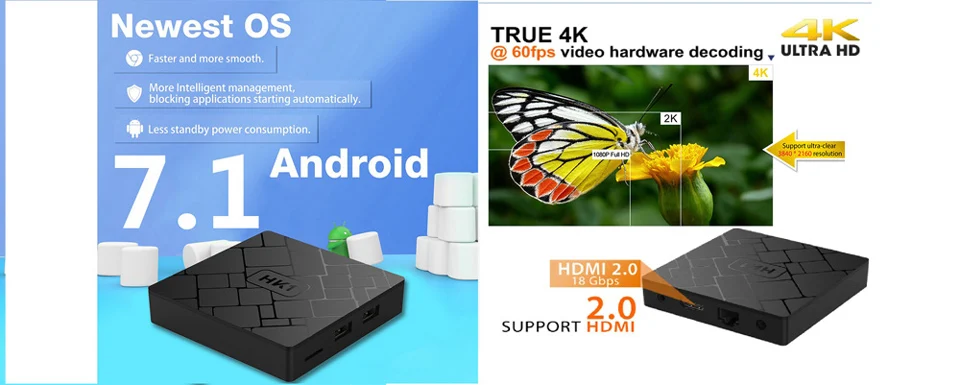 IPTV Франция арабский Бельгия голландский HK1 Android 7,1 2G + 16G IPTV Франция арабский французский голландский Бельгия Morocco IPTV Box