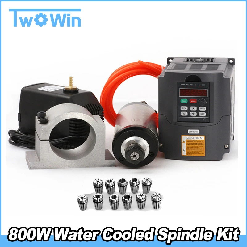 Buy Water cooled spindle kit 800w water cooling