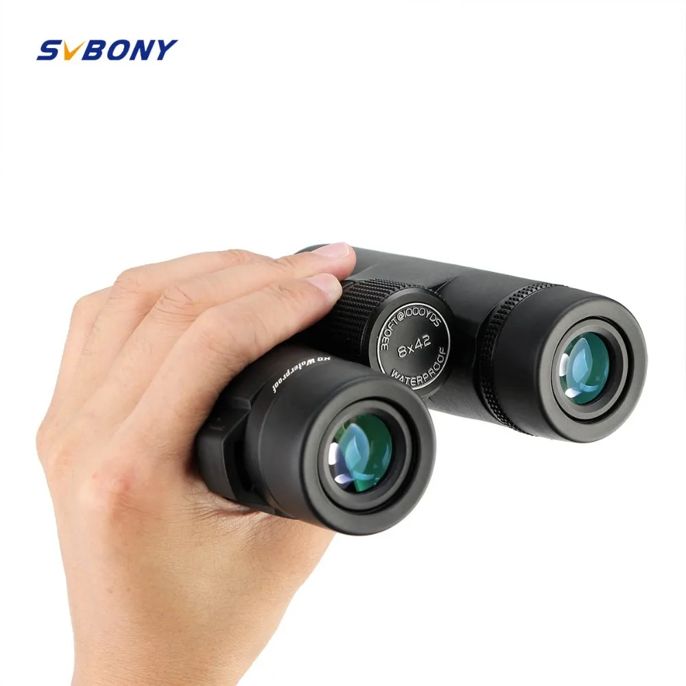 

SVBONY 8x42 Binoculars BAK4 Prism SV47 HD Telescope Waterproof Optical Glass High Powerful for Hiking Camping Hunting F9340B