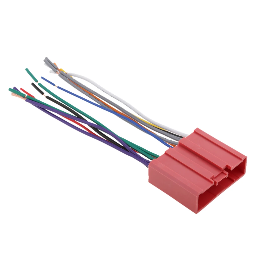 High Quality Car Radio Install CD Player Wiring Harness Cable Used to