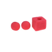 3 pcs 5 cm Dedo Truques de Mágica Adereços Esponja Bolas Divertido Brinquedos de Rua Clássica Comédia Fase Ilusão Truques de Mágica Bolas brinquedos dos miúdos