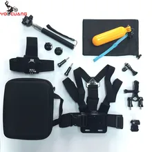 YOOCUANG For Gopro Hero 5 Accessories SelfieFor Xiaomi Yi 4K Yi2 Gopro 5 4 3+ Eken H9R SJCAM Action Camera Y40