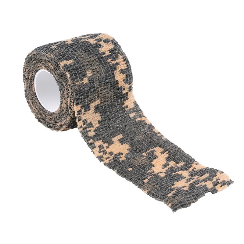 1 х самоклеящаяся Нетканая камуфляжная обертка ружья охотничья камуфляжная невидимая лента - Цвет: ACU Camouflage