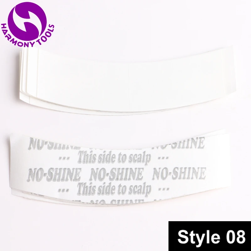 NO-SHINE A Contour White-Liner Hair Tape Tabs Stickers Tape Pieces (1)