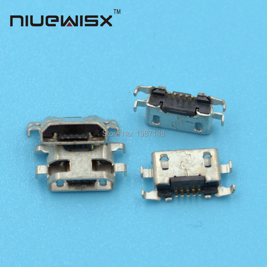 100 шт./лот Micro usb 5pin jack для Motorola Moto G2 G + 1 зарядный разъем док порт XT1063 XT1064 Mini USB|usb micro