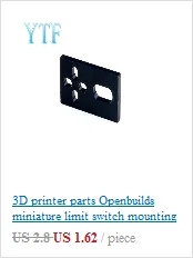 10 шт. 3D-принтер части Openbuilds угол куба v-слот тройник угловой шасси Призма разъем