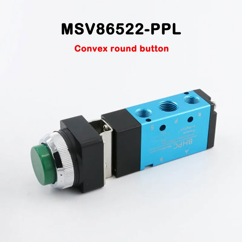 Механический клапан MSV86522 Series ручной пневматический управления 2 позиции 5