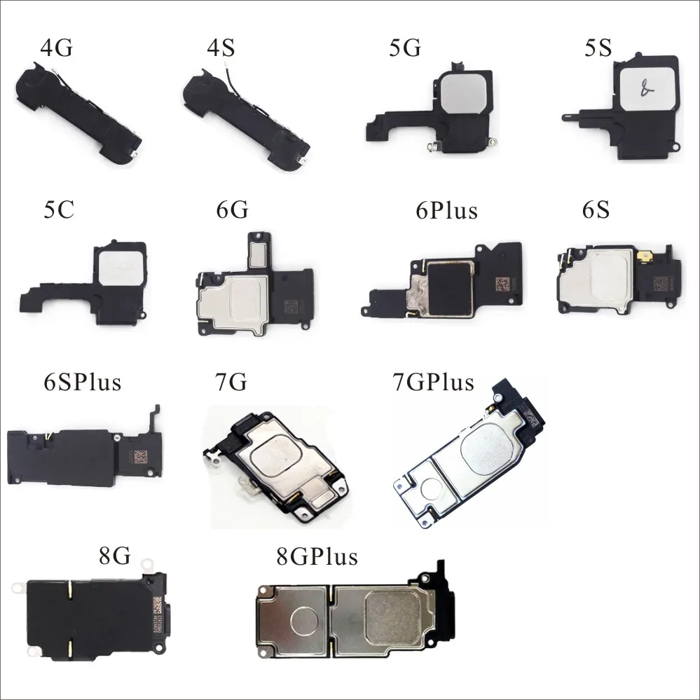 Altoparlante Per Il Iphone 4 4 S 5 5 S Se 5C Telefono Suono Buzzer Ringer Altoparlante Cavo Della Flessione Per Il Iphone 6 6 S 7 8 Più Di X Parti