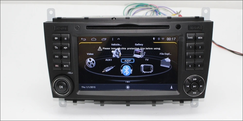 YESSUN для Mercedes Benz C Class W203 2004~ 2007 Android автомобильный радиоприемник CD DVD плеер gps-навигатор Карты ТВ Экран мультимедиа